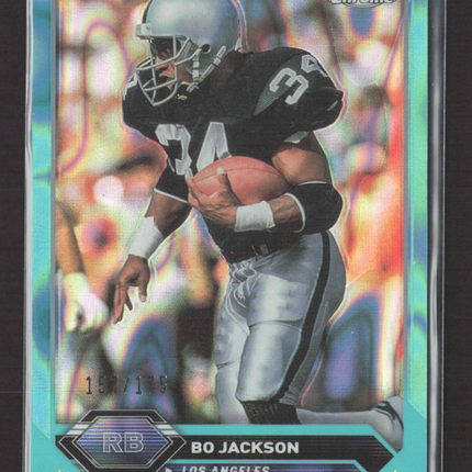 2024 Topps Composite Topps Chrome Bo Jackson #30 Aqua RayWave 157/175