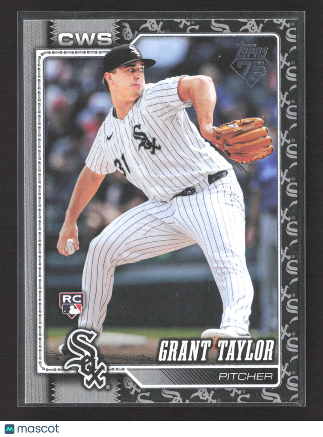 2025 Topps Series 1 Grant Taylor Team Border #49 RC