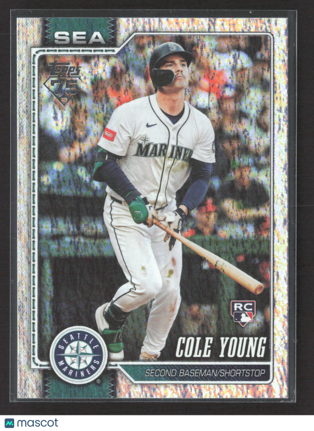 2026 Topps Series One Cole Young #129 Silver Foil RC