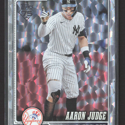 2026 Topps Series One Aaron Judge #1 Silver Foilboard