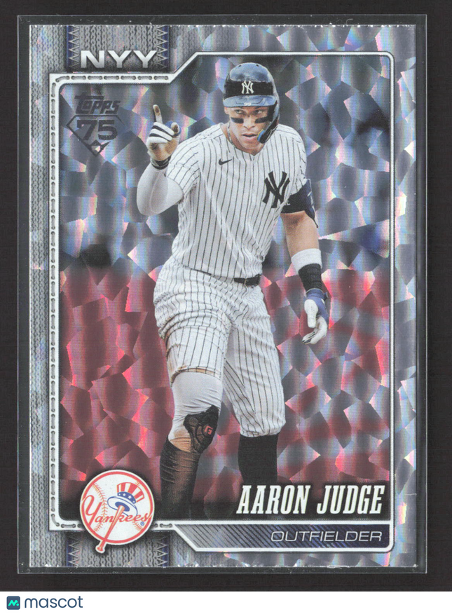 2026 Topps Series One Aaron Judge #1 Silver Foilboard