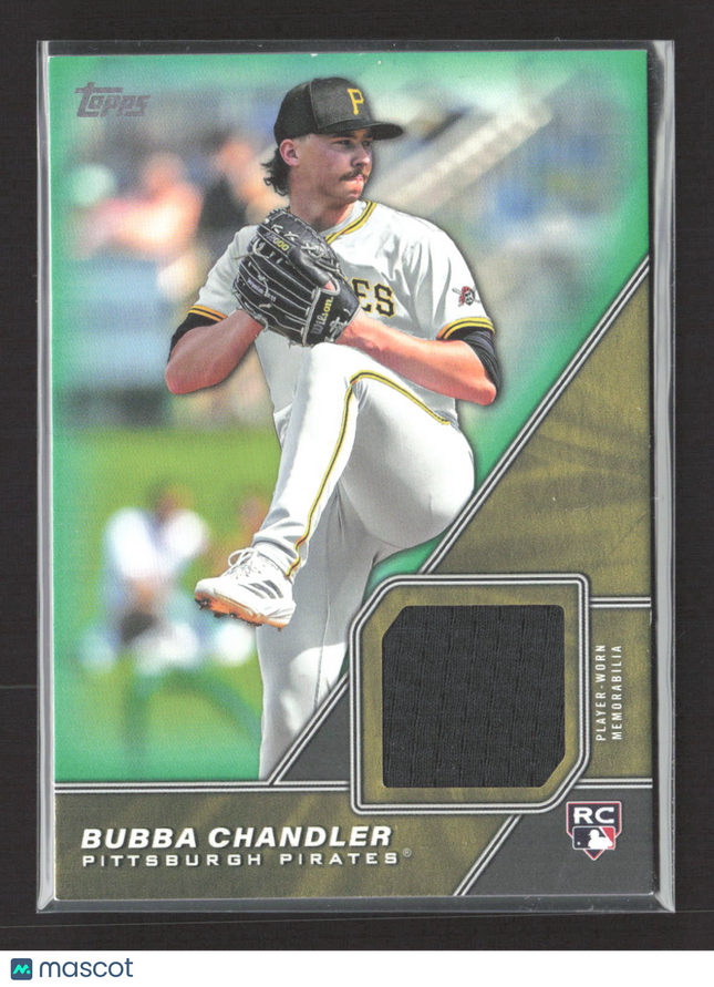 2026 Topps Major League Material Bubba Chandler #MLM-BC Green Relic 99/99 RC