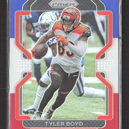 2021 Panini Prizm Tyler Boyd #270 Red White Blue