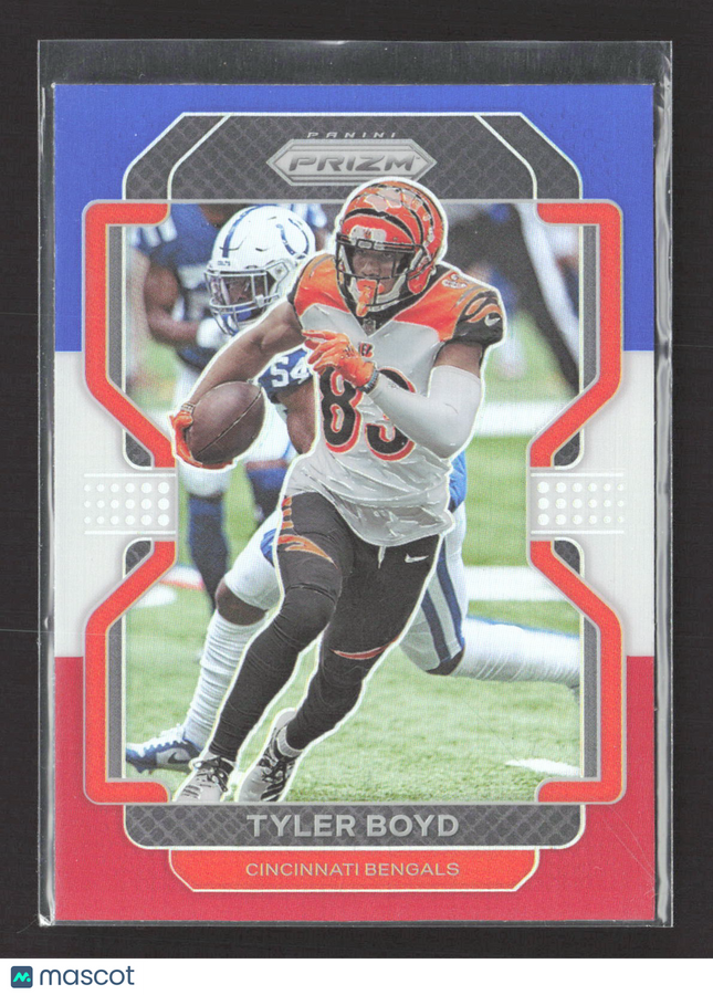 2021 Panini Prizm Tyler Boyd #270 Red White Blue