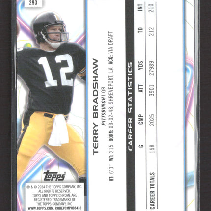 2024 Topps Composite Topps Chrome Terry Bradshaw #293