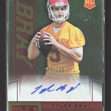 2013 Panini Rookies & Stars Longevity Tyler Bray #193 RC 048/199 Auto