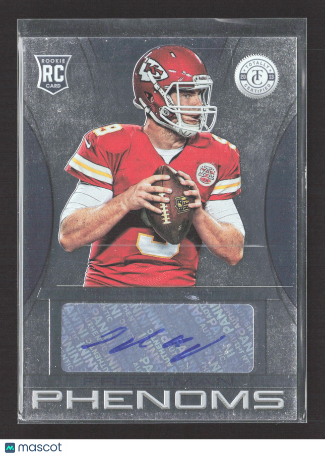 2013 Panini Totally Certified Freshman Phenoms Tyler Bray #207 RC 297/499 Auto