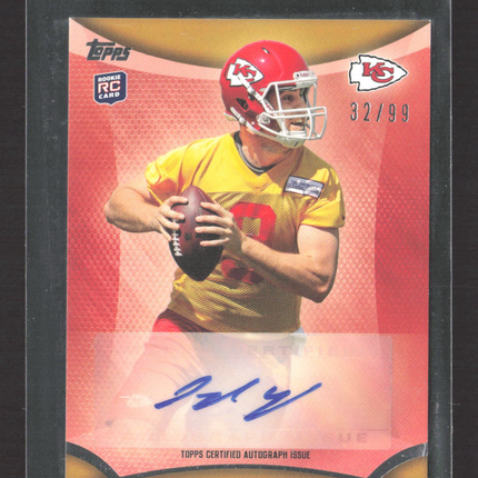 2013 Topps Football Tyler Bray #MA-TB 32/99 RC Auto