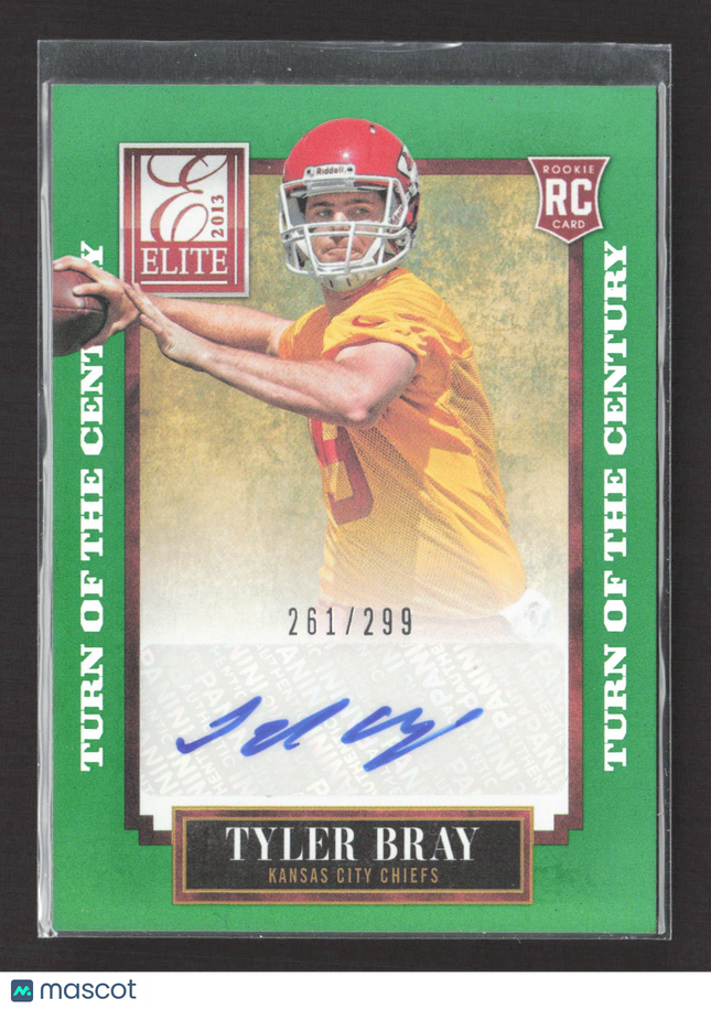 2013 Panini Elite Turn of the Century Tyler Bray #194 261/299 RC Auto