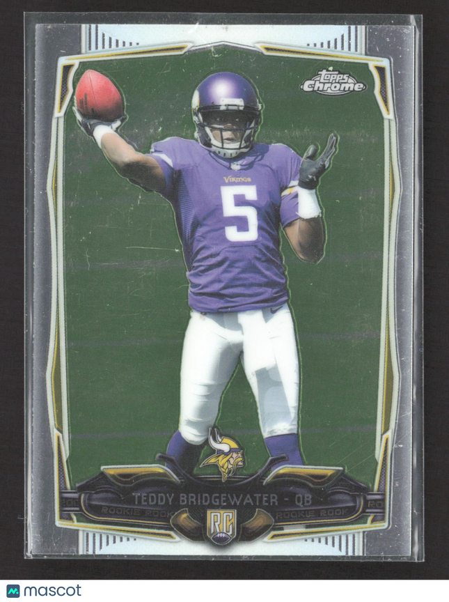 2014 Topps Chrome Teddy Bridgewater #173 RC