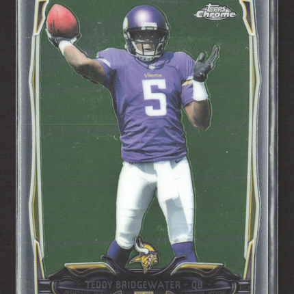 2014 Topps Chrome Teddy Bridgewater #173