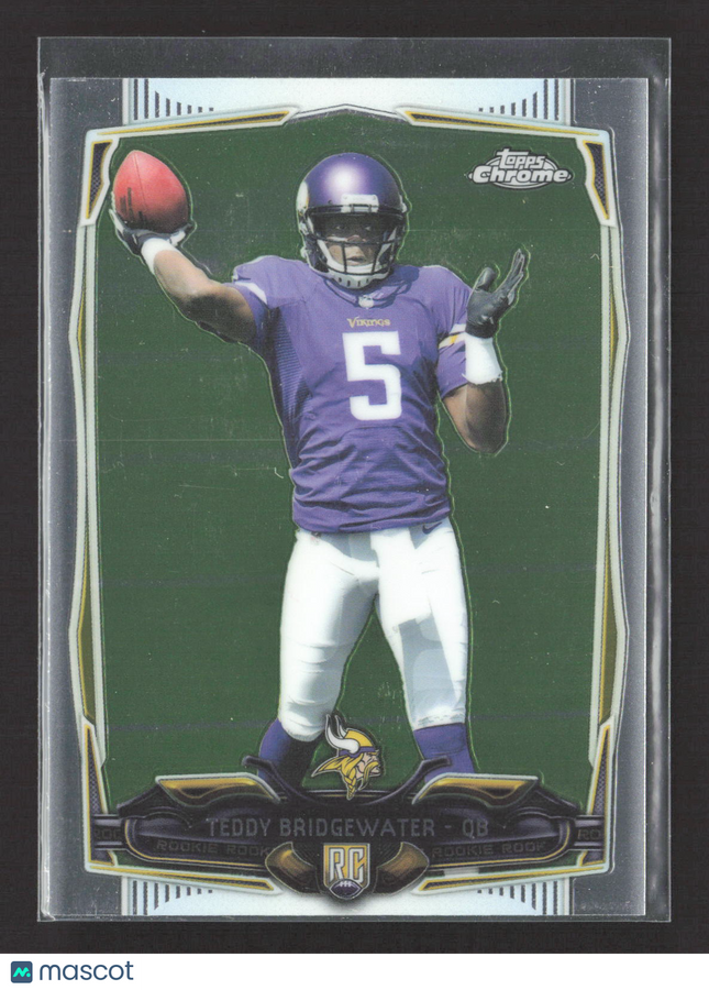 2014 Topps Chrome Teddy Bridgewater #173