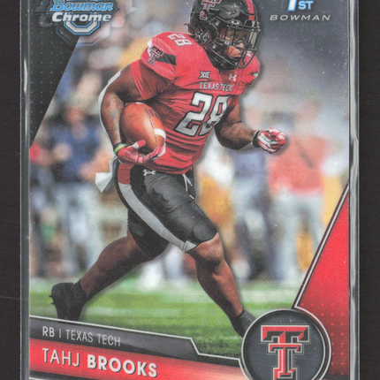2023 Bowman Chrome University Tahj Brooks #132