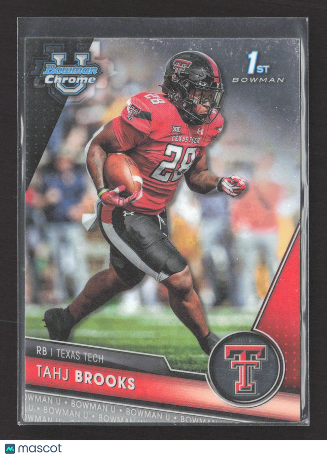 2023 Bowman Chrome University Tahj Brooks #132