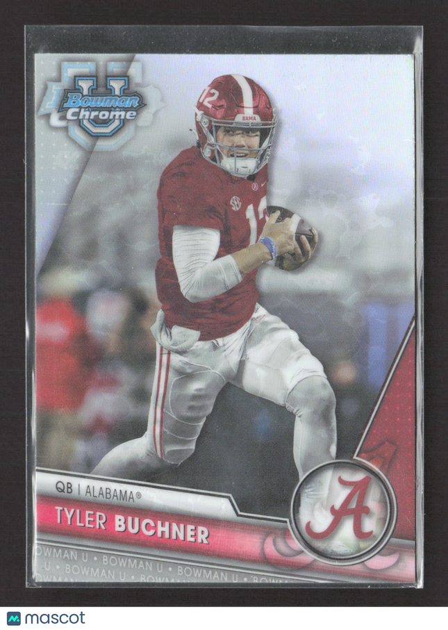 2023 Bowman Chrome University Tyler Buchner #120 Refractor