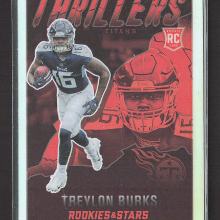 2022 Panini Rookies & Stars Thrillers Treylon Burks #TH-27 RC