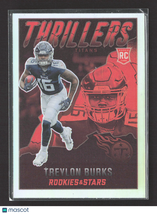 2022 Panini Rookies & Stars Thrillers Treylon Burks #TH-27 RC