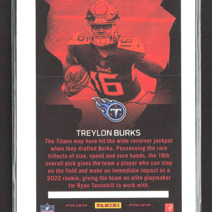 2022 Panini Rookies & Stars Thrillers Treylon Burks #TH-27 RC