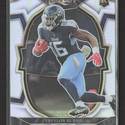 2023 Panini Select Prizm Concourse Treylon Burks #39 Silver RC