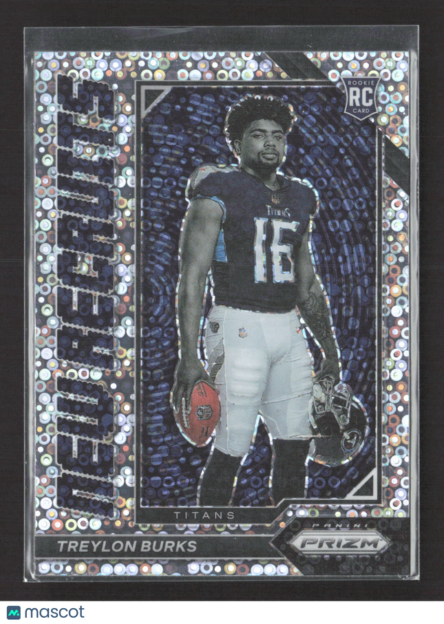 2023 Panini Prizm New Recruits Treylon Burks #NR-8 Disco RC