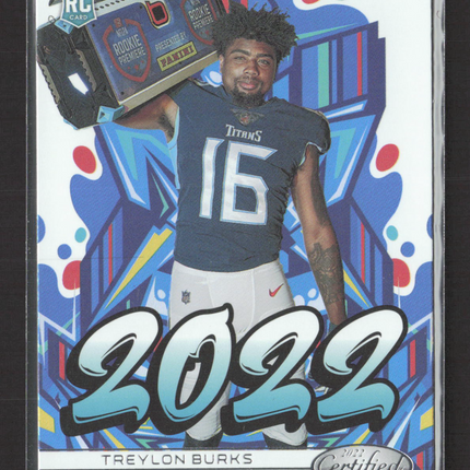 2022 Panini Certified Treylon Burks #2022-11 RC