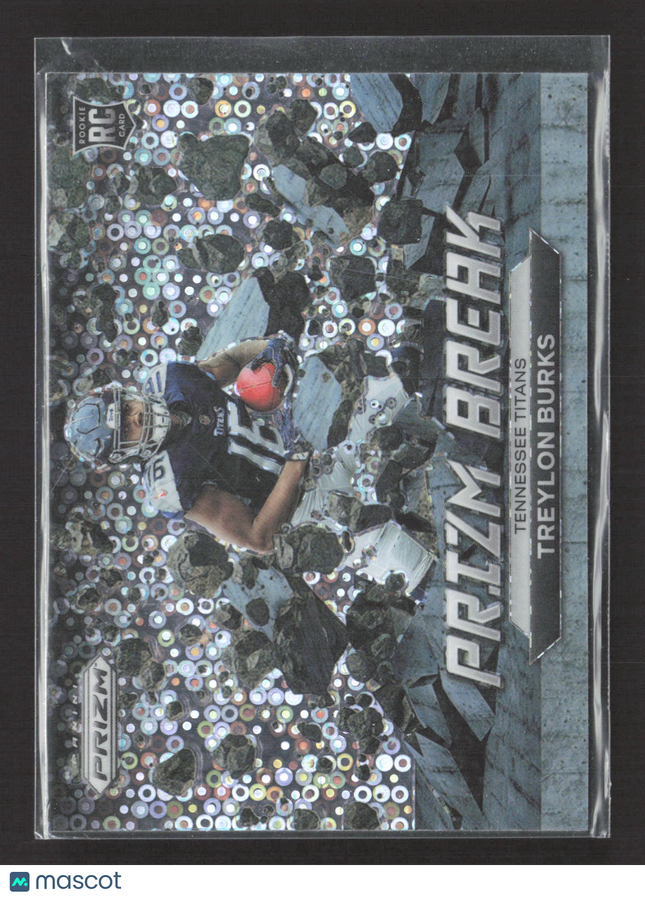 2023 Panini Prizm Prizm Break Treylon Burks #PB-9 Disco RC