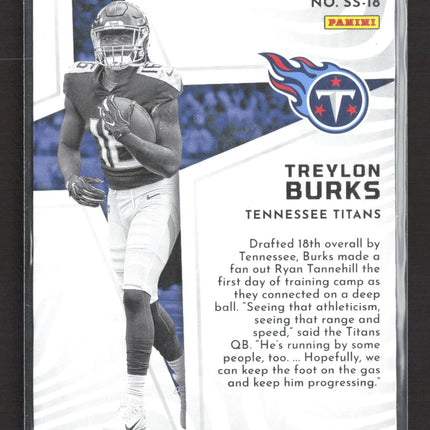 2022 Panini Illusions Shining Stars Treylon Burks #SS-18 RC