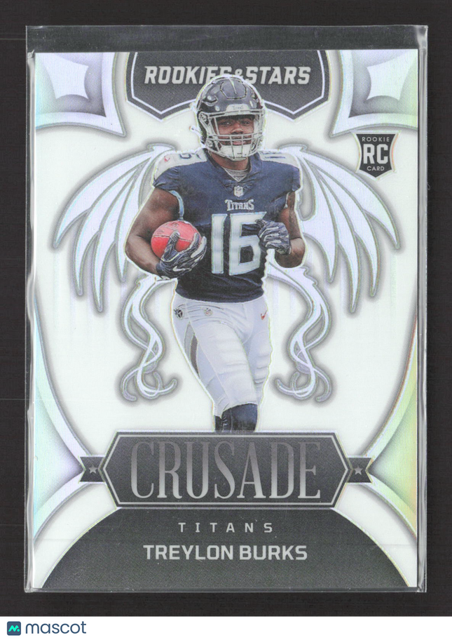 2022 Panini Rookies & Stars Crusade Treylon Burks #CR-19 Prizm RC 073/149
