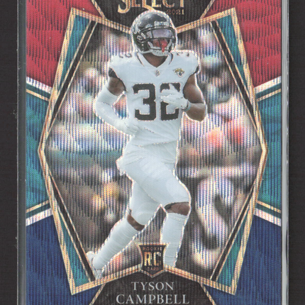 2022 Panini Select Prizm Tyson Campbell #189 Blue RC 020/199