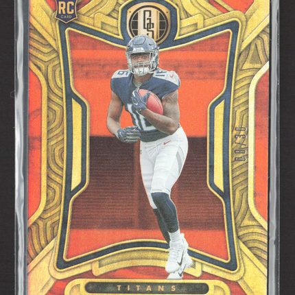 2022 Panini Gold Standard Treylon Burks #115 RC 08/30