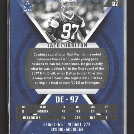 2017 Panini XR Taco Charlton #132 Red 23/75 RC