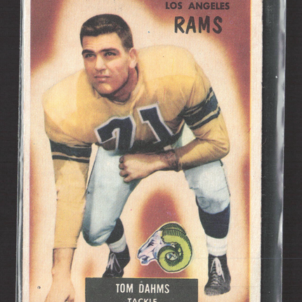 1955 Bowman Tom Dahms #69
