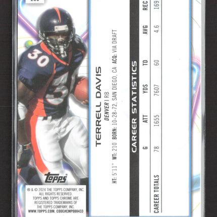 2024 Topps Composite Topps Chrome Terrell Davis #266