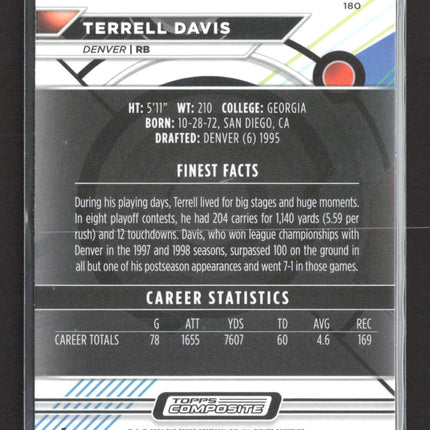 2024 Topps Finest Composite Terrell Davis #180