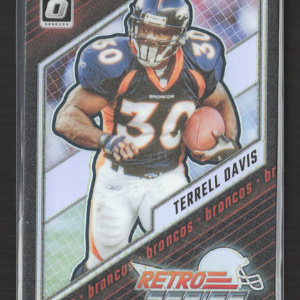2023 Panini Donruss Optic Retro Series Terrell Davis #23 Prizm