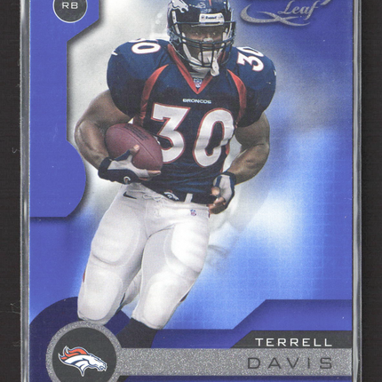 2001 Leaf Quantum Terrell Davis #64