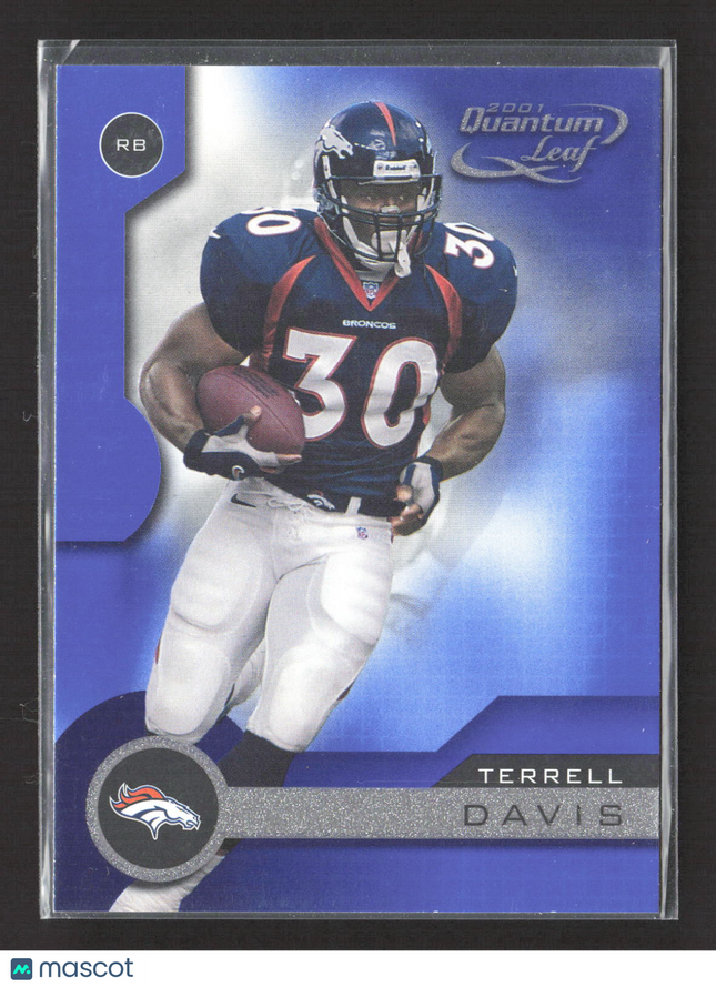 2001 Leaf Quantum Terrell Davis #64