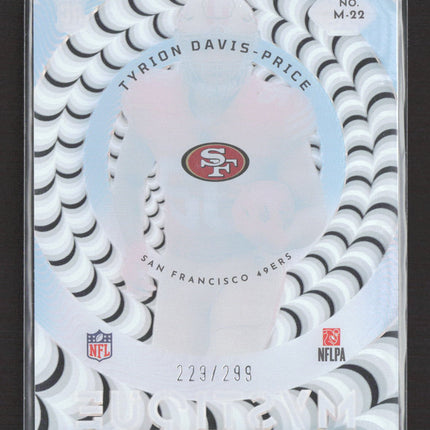 2022 Panini Illusions Mystique Tyrion Davis-Price #M-22 RC 229/299