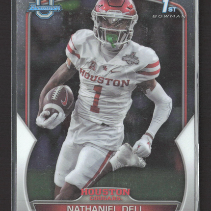 2022 Bowman University Nathaniel Dell #49 1st Bowman