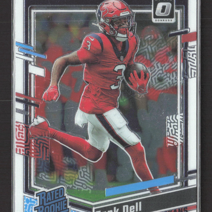 2023 Panini Donruss Optic Tank Dell #245 Blue Velocity