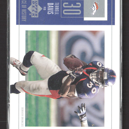 2008 Upper Deck Piece of History Terrell Davis #32