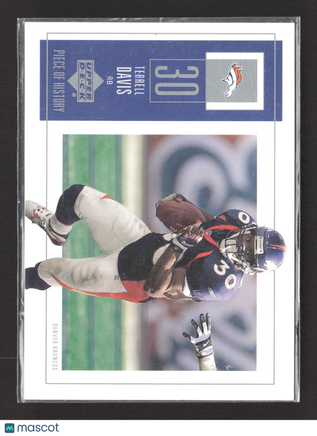 2008 Upper Deck Piece of History Terrell Davis #32
