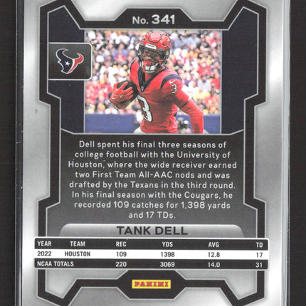 2023 Panini Prizm Tank Dell #341 RC