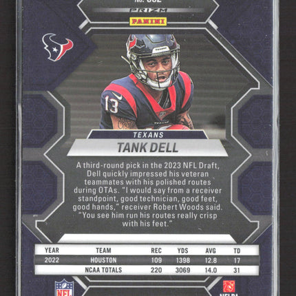 2023 Panini Prizm Mosaic Tank Dell #352 Silver RC