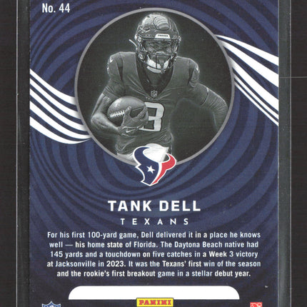 2024 Panini Illusions Tank Dell #44 orange RC