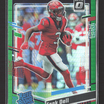 2023 Panini Donruss Optic Tank Dell #245 Green Velocity