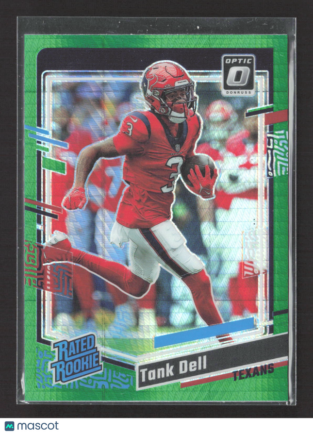 2023 Panini Donruss Optic Tank Dell #245 Green Velocity
