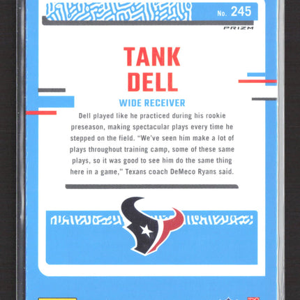 2023 Panini Donruss Optic Tank Dell #245 Green Velocity