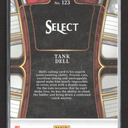 2023 Panini Select Draft Picks Tank Dell #123 RC