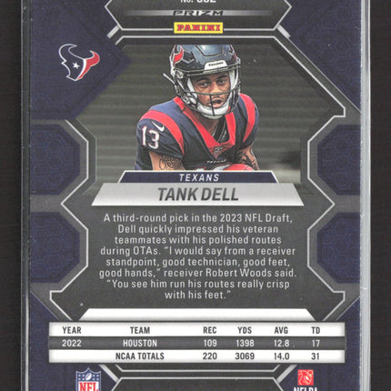 2023 Panini Mosaic Football Tank Dell #352 RC